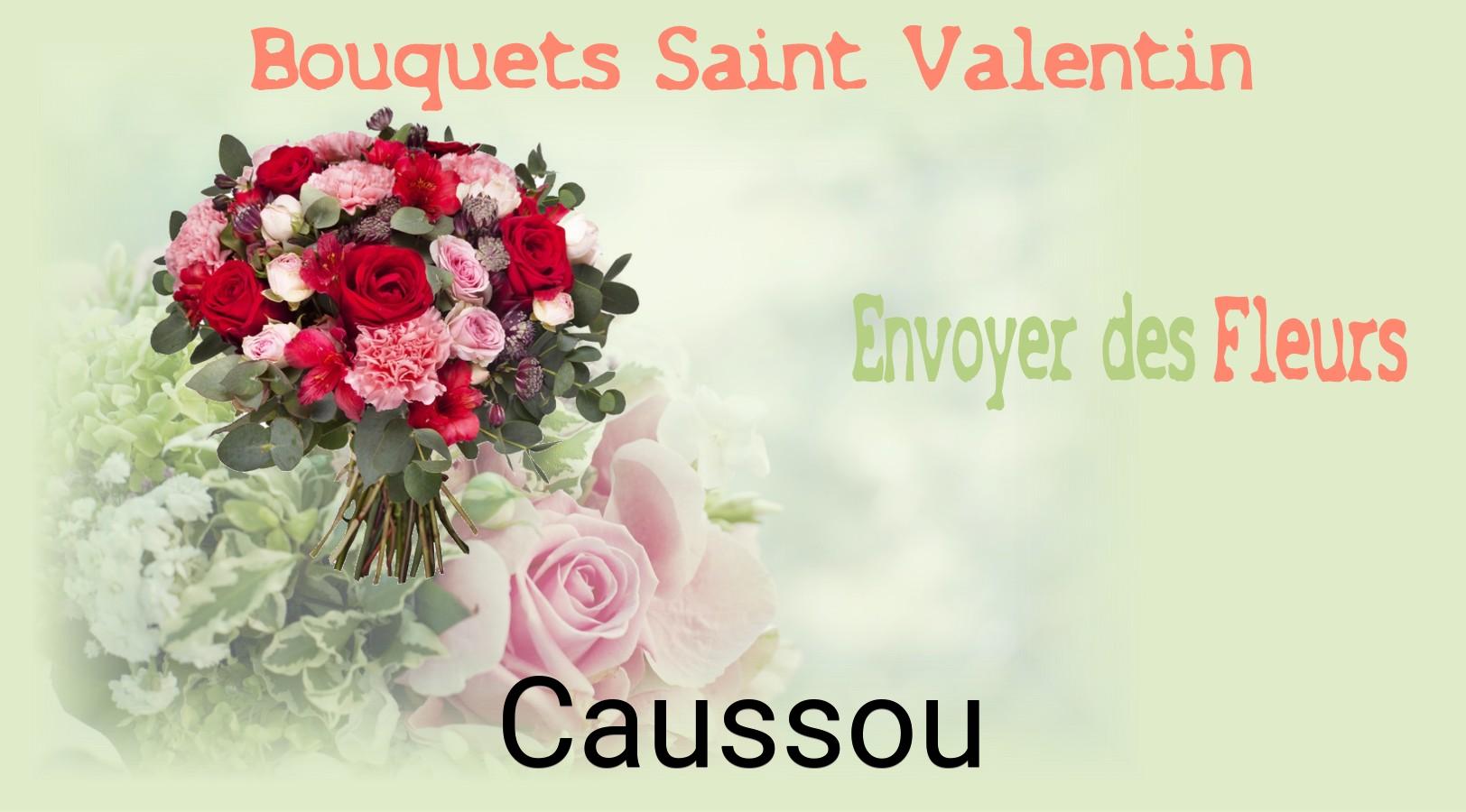 Roses de Saint-Valentin livrées à Caussou